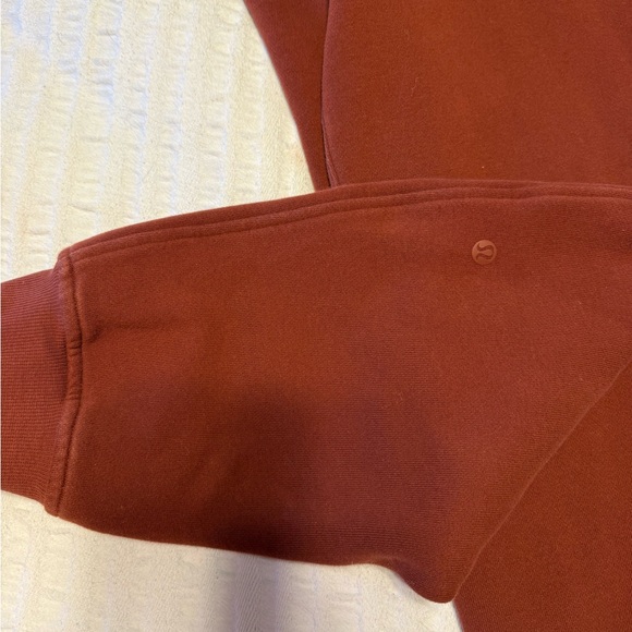 Lululemon Scuba Cropped Half-Zip Hoodie + Scuba Joggers Set Size 8 - Picture 10 of 11